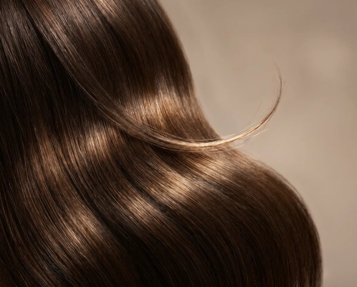 Young man with healthy hair
