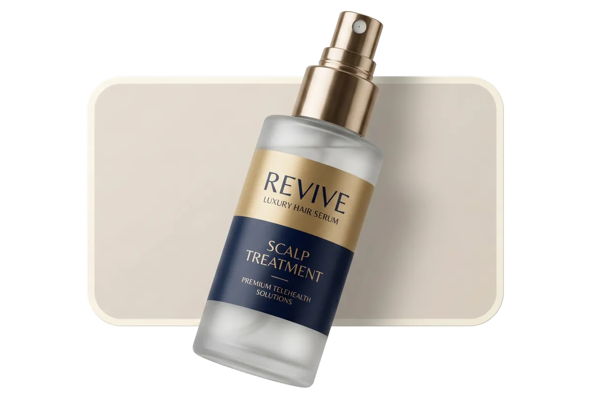 Men's hair restoration serum