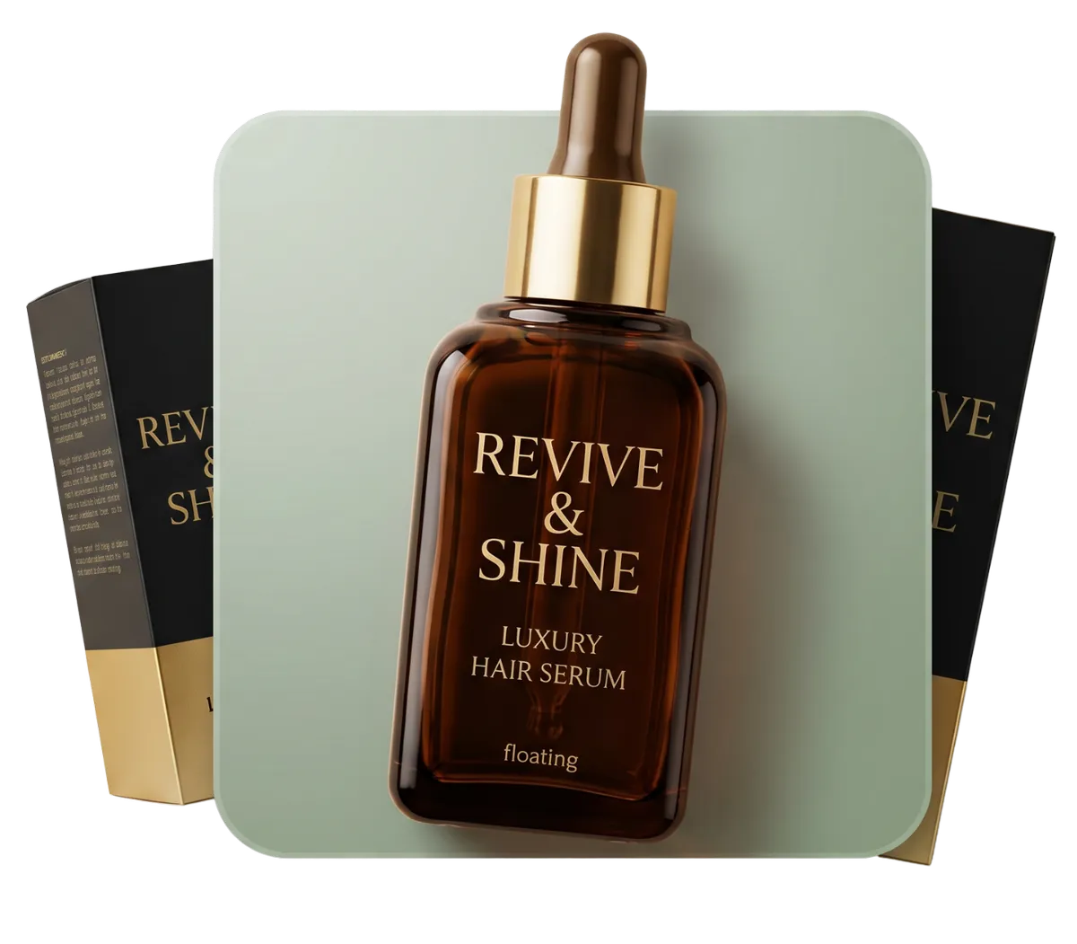 Hair supplements bottle